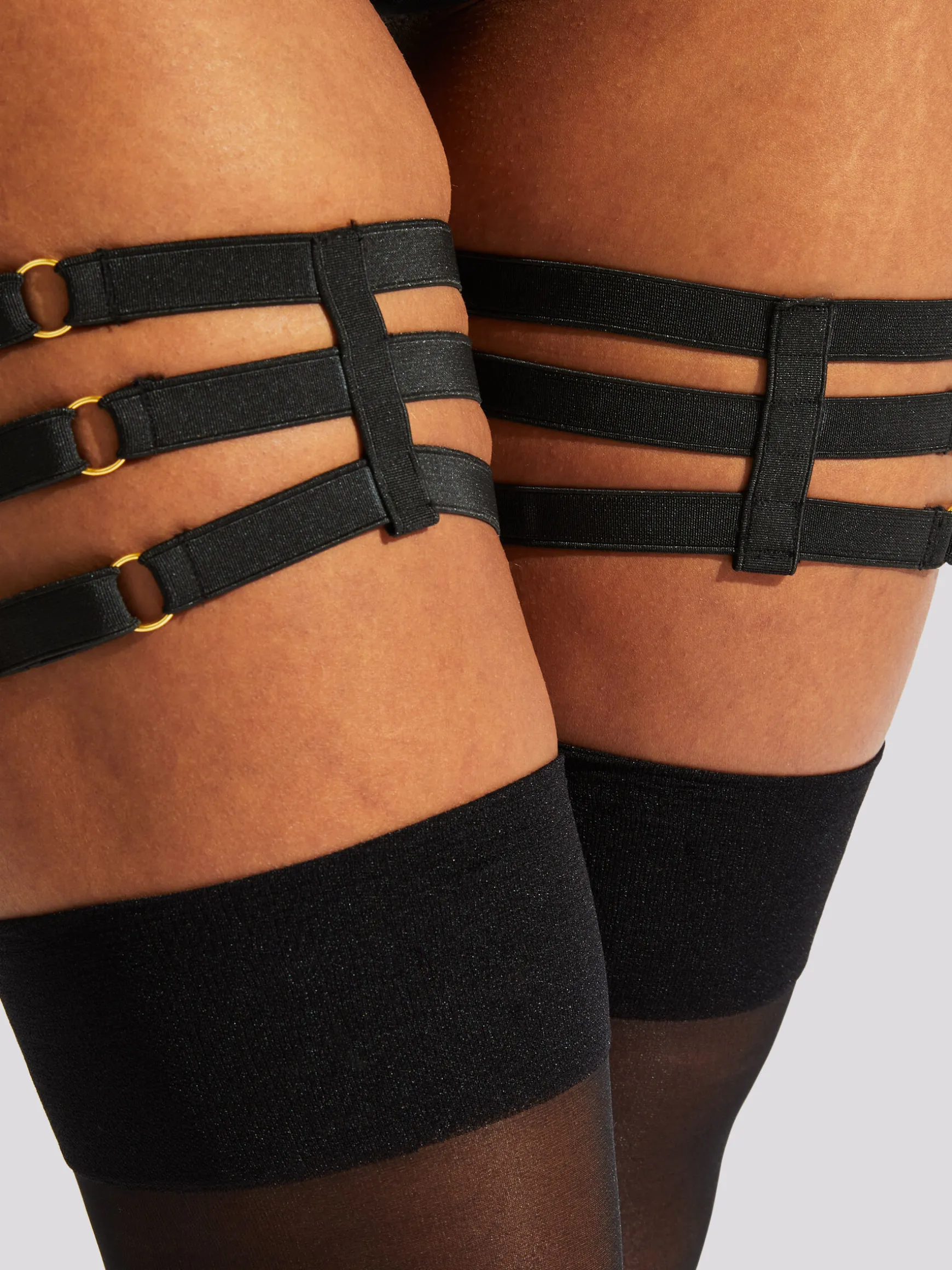 Adjustable Leg Harness - Black