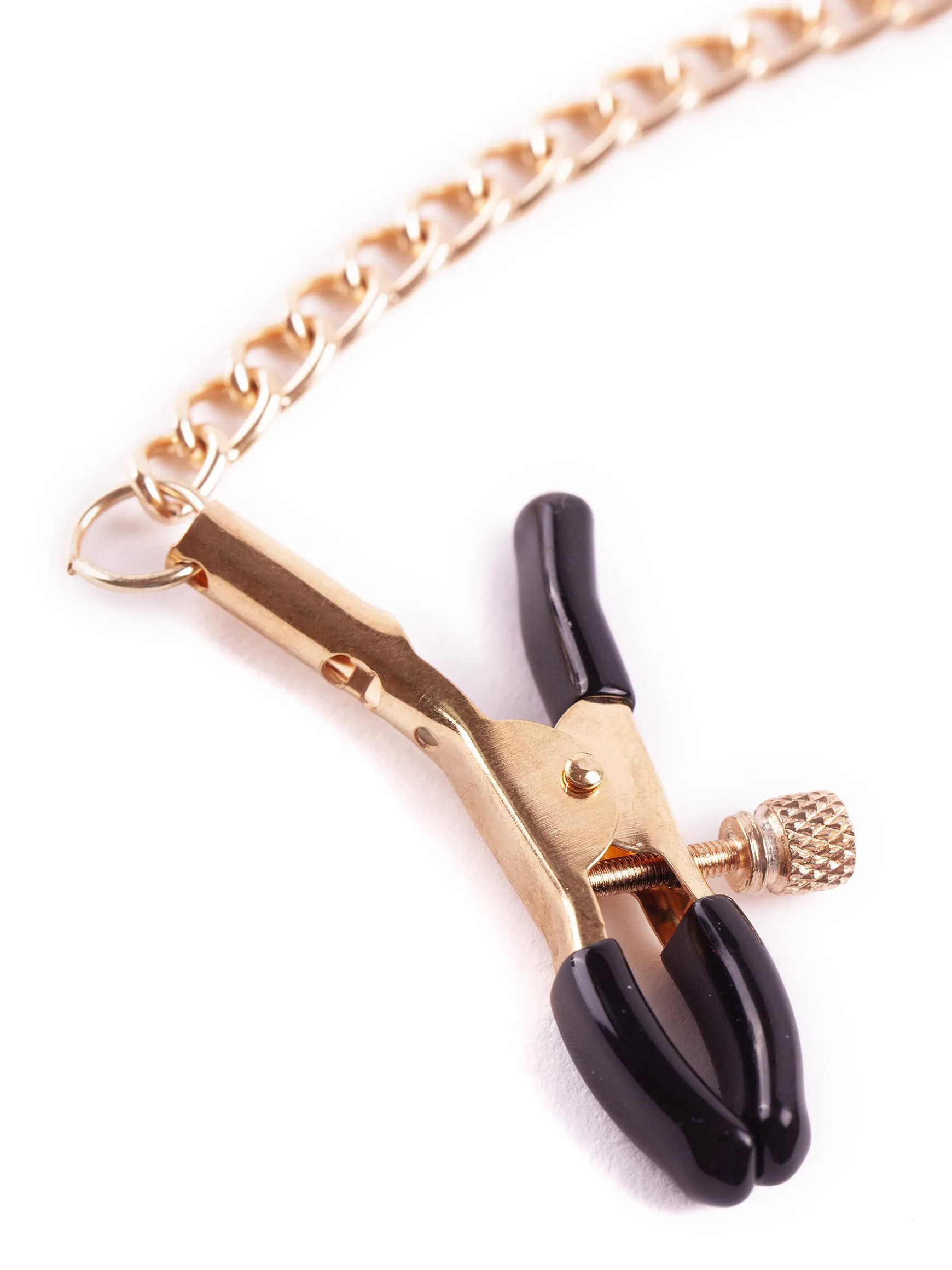 Adjustable Nipple & Clit Clamp Chain