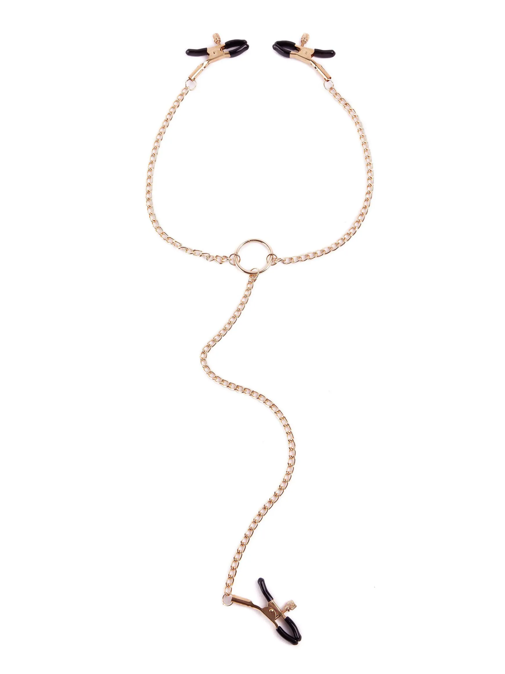 Adjustable Nipple & Clit Clamp Chain