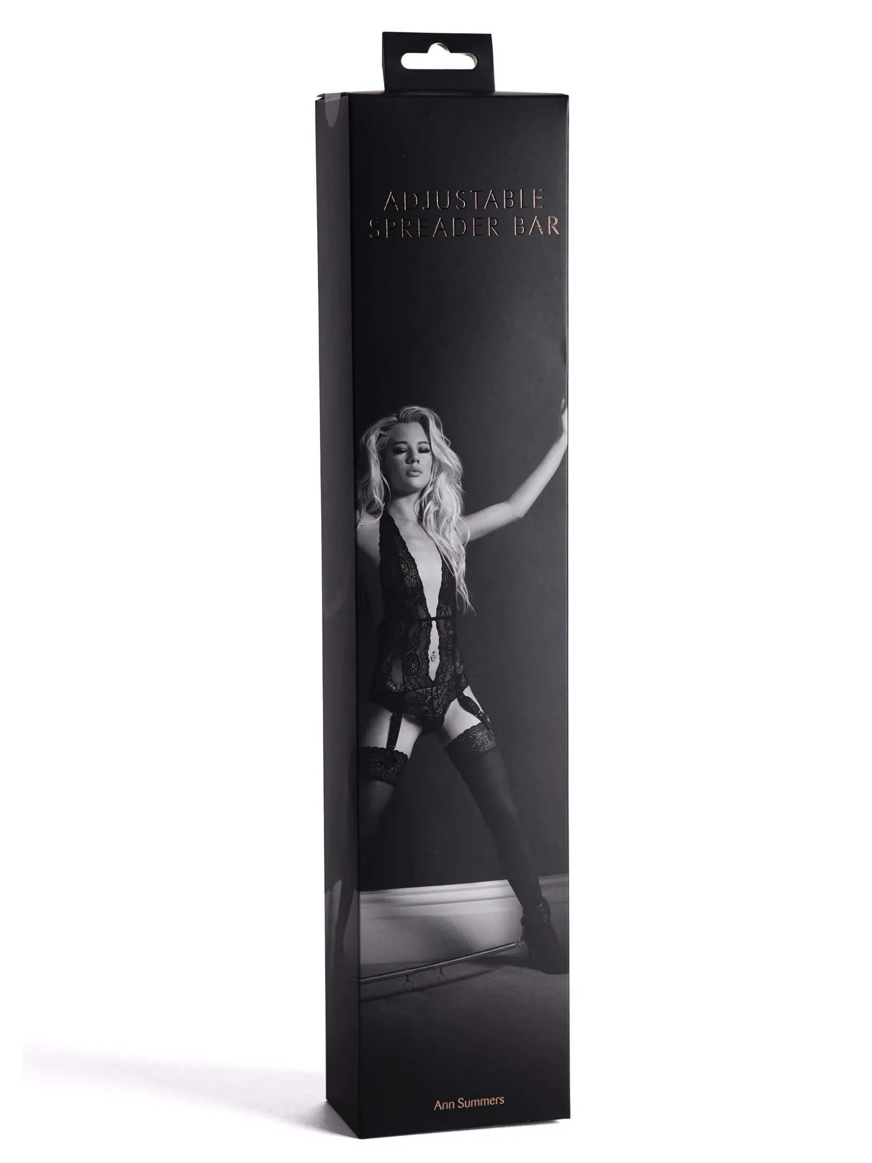 Adjustable Spreader Bar with Faux Leather Cuffs