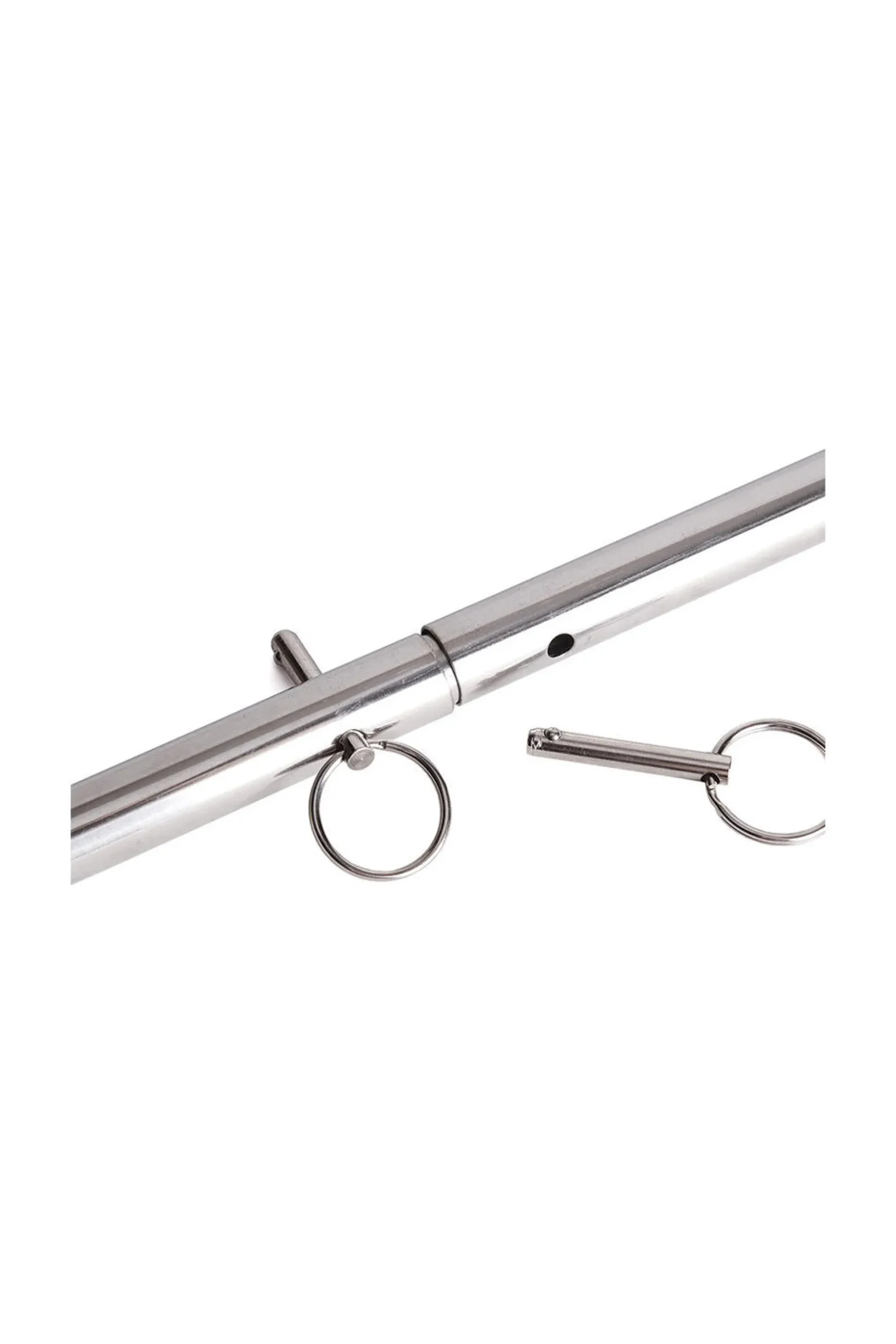 Adjustable Spreader Bar with Faux Leather Cuffs