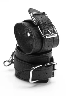 Beginners Faux Leather Buckle Handcuffs