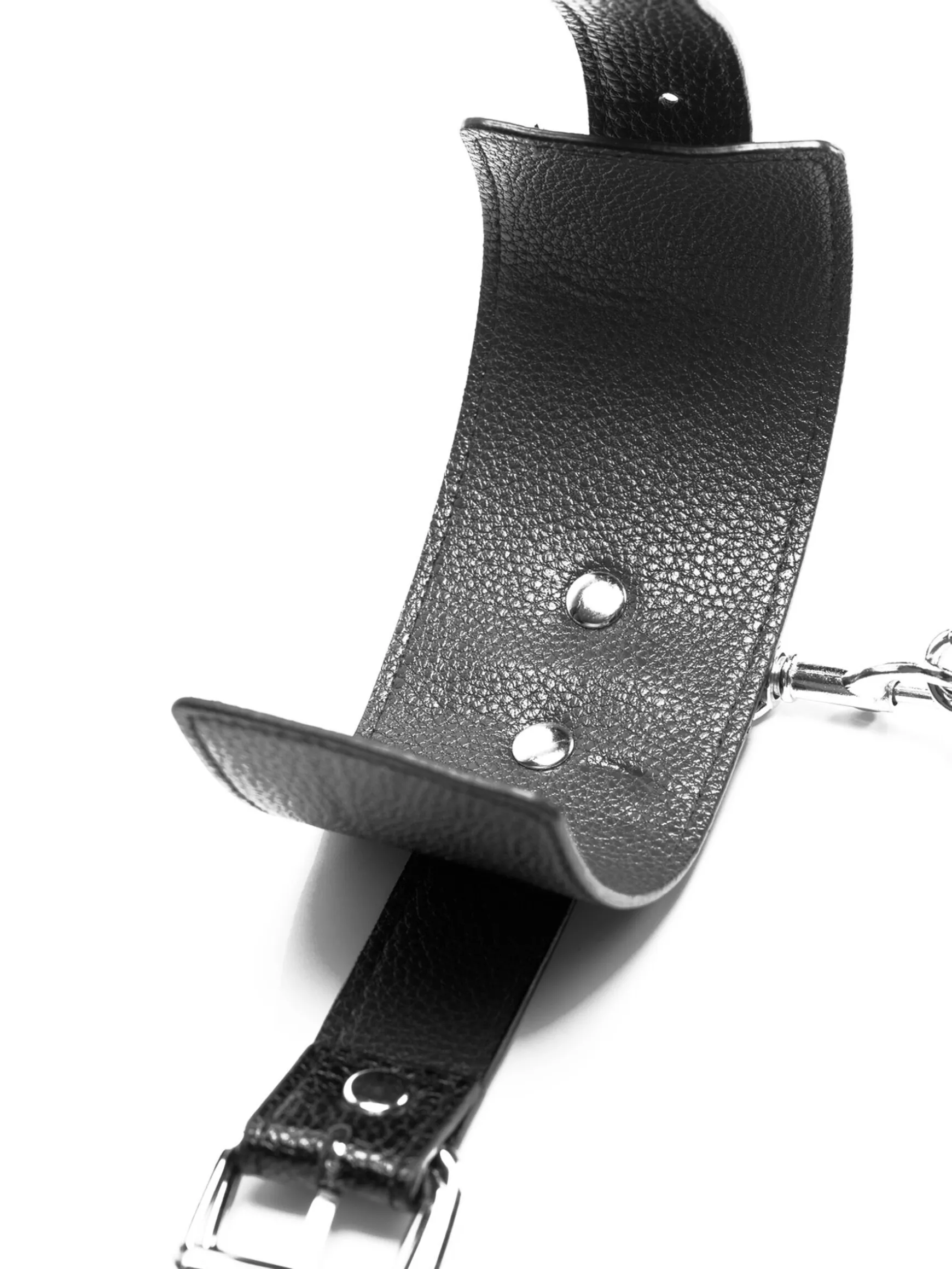 Beginners Faux Leather Buckle Handcuffs