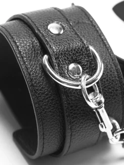 Beginners Faux Leather Buckle Handcuffs