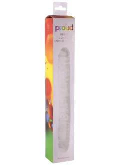 Be Proud 12 Inch Ribbed Double Ended Dildo