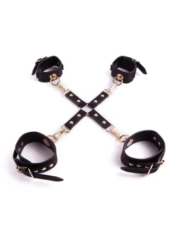 Bondage Vault PU 8 Piece Bondage Gift Set