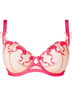 Bound By Love Non-Padded Balcony Bra - Mid Pink