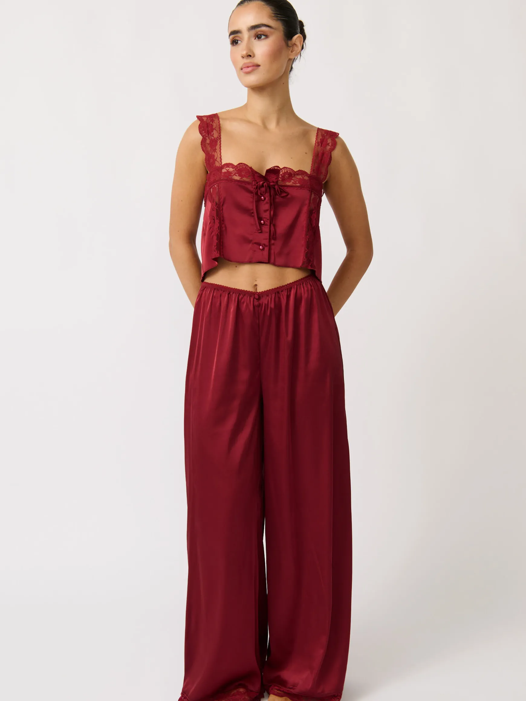 Cindy Cami Top - Red