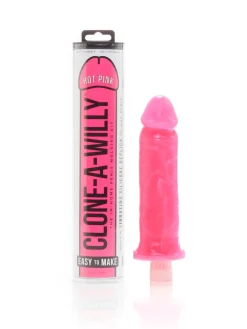 Clone A Willy Vibrating Kit Hot Pink