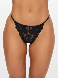 Confession Lace Crotchless G-String - Pack of 3 - Multi