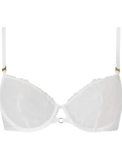 Darcie Non Padded Balcony Bra - White