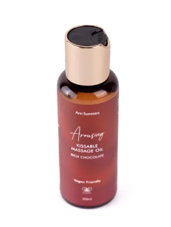 Dark Cherry & Chocolate Luxury Flavoured Kissable Massage Oil 100ml