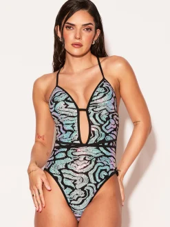 Dark Water Retreat Swimsuit - Multi