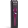 Double Ended Dual Vibrating Wand Massager