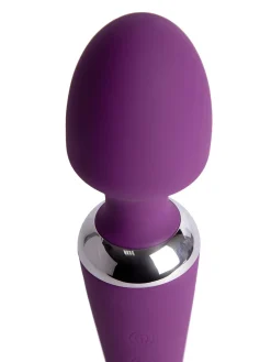 Double Ended Dual Vibrating Wand Massager