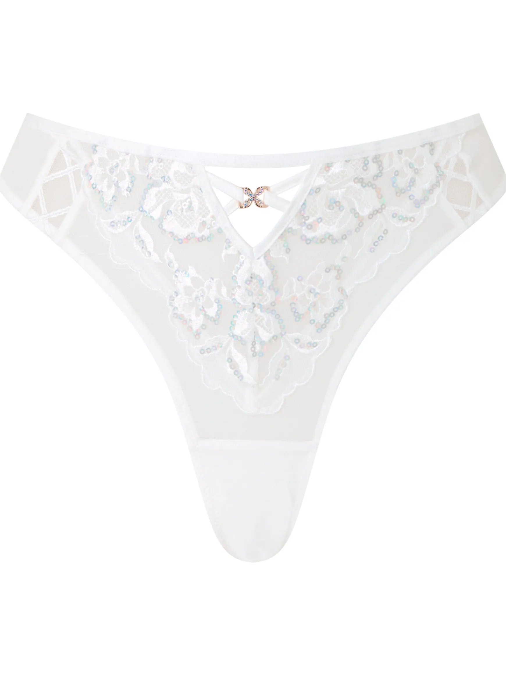 Endless Attraction Brazilian Knickers - Ivory