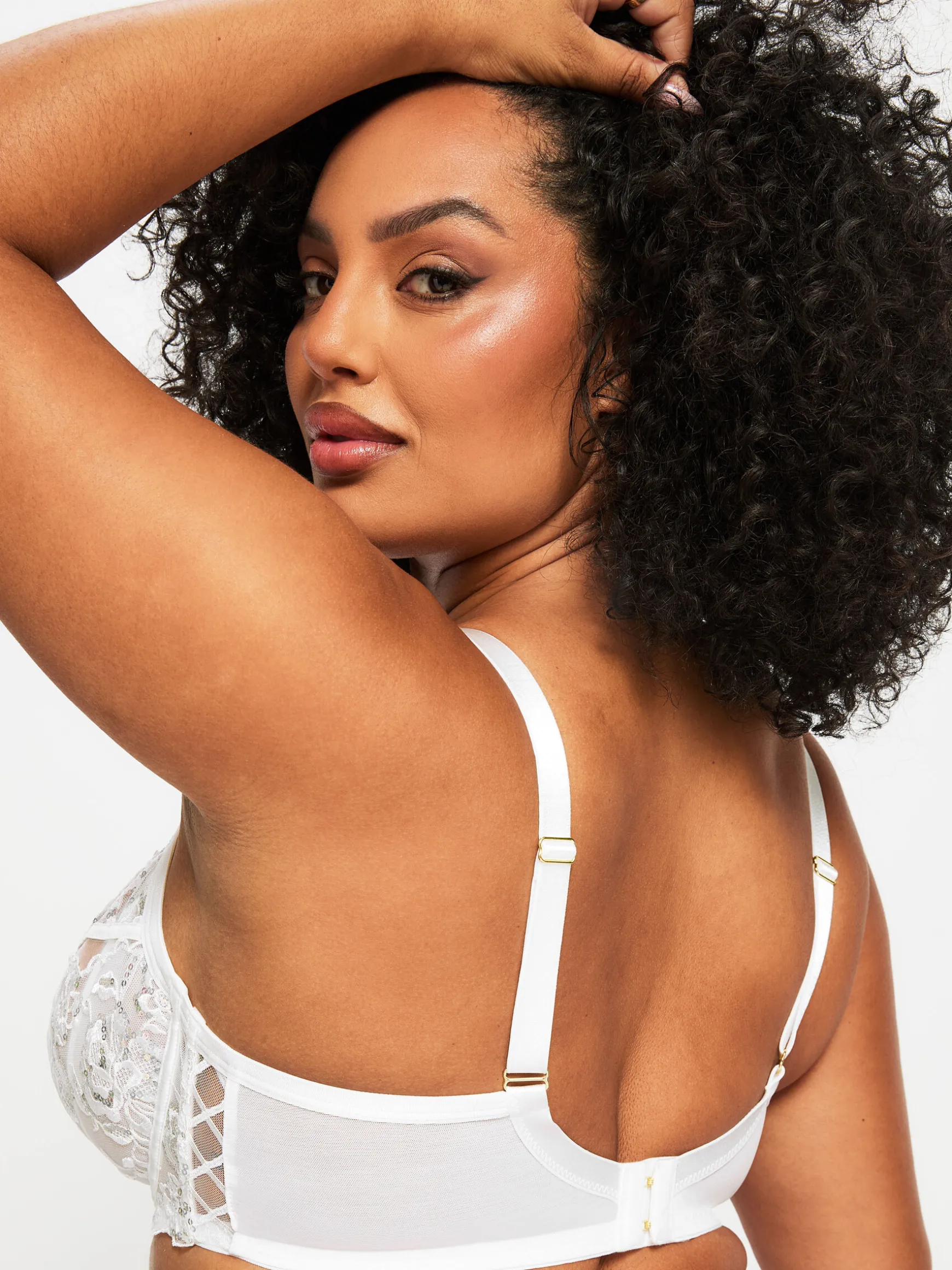 Endless Attraction Non Padded Fuller Bust Balcony Bra - Ivory