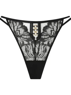 Ever Yours Lace G-String - Black