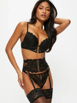 Ever Yours Lace Padded Plunge Bra