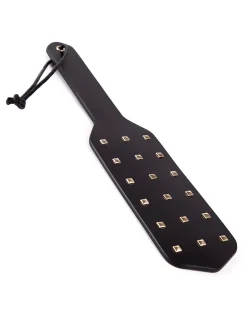 Fetish Luxe PU Studded Bondage Paddle