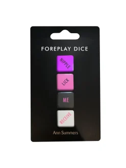 Foreplay Dice Novelty Gift - Pack of 4