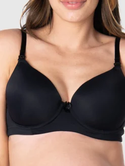 Forever Yours Nursing Bra - Black