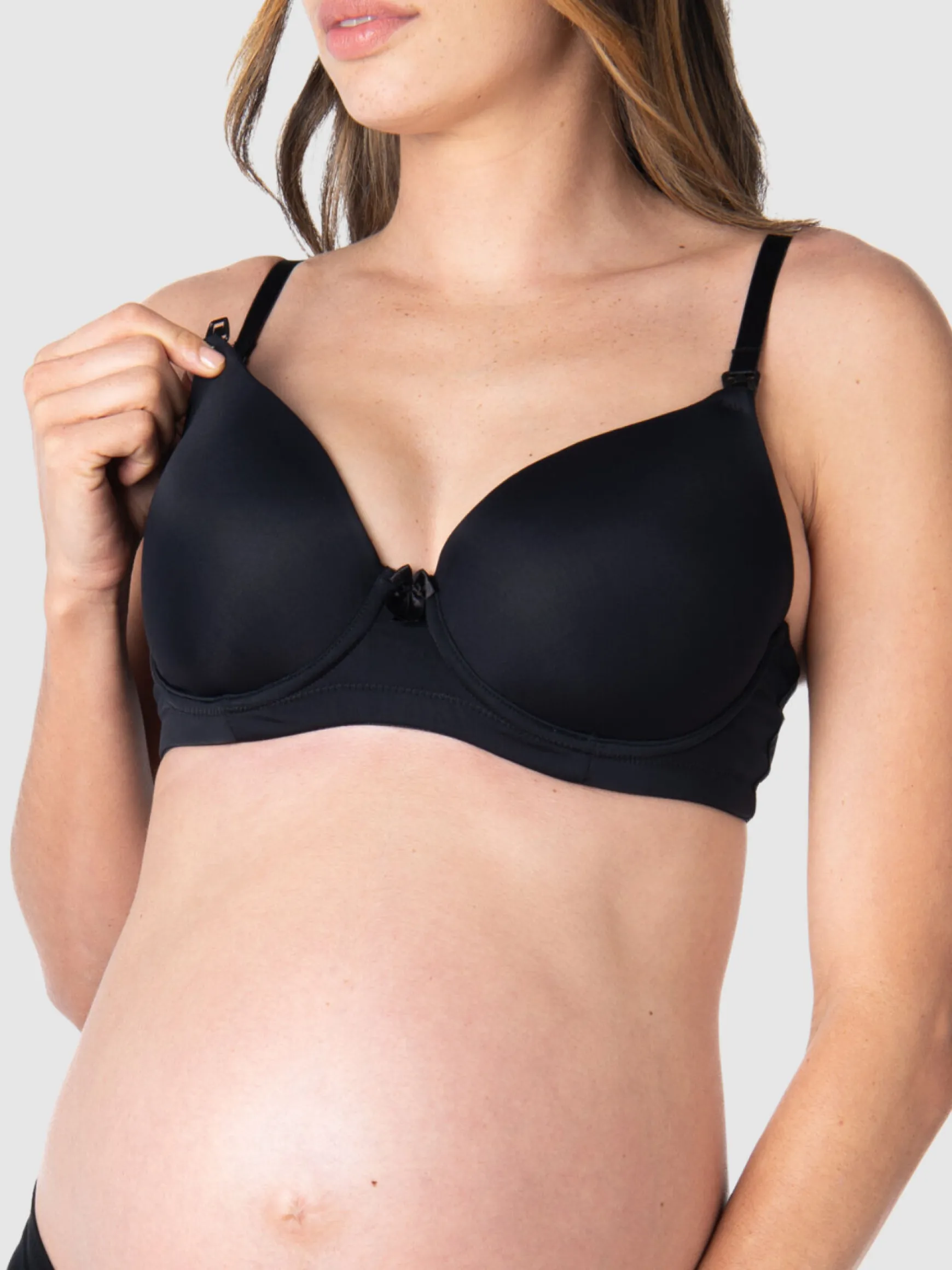 Forever Yours Nursing Bra - Black