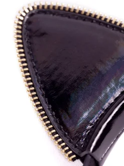 Holographic Oil Slick PU Cat Ears