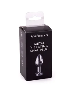 3.5 Inch Metal Vibrating Butt Plug