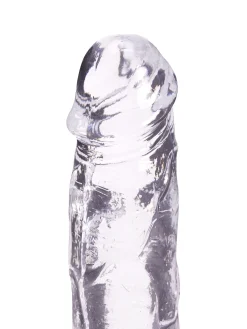 6 Inch Realistic Jelly Dildo with Suction Cup Base