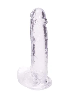 6 Inch Realistic Jelly Dildo with Suction Cup Base