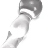 5 Inch Rippled Glass Dildo