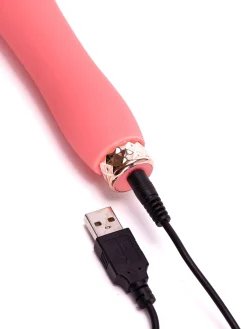 5 Inch Silicone Beginners Vibrator with Removable Bullet
