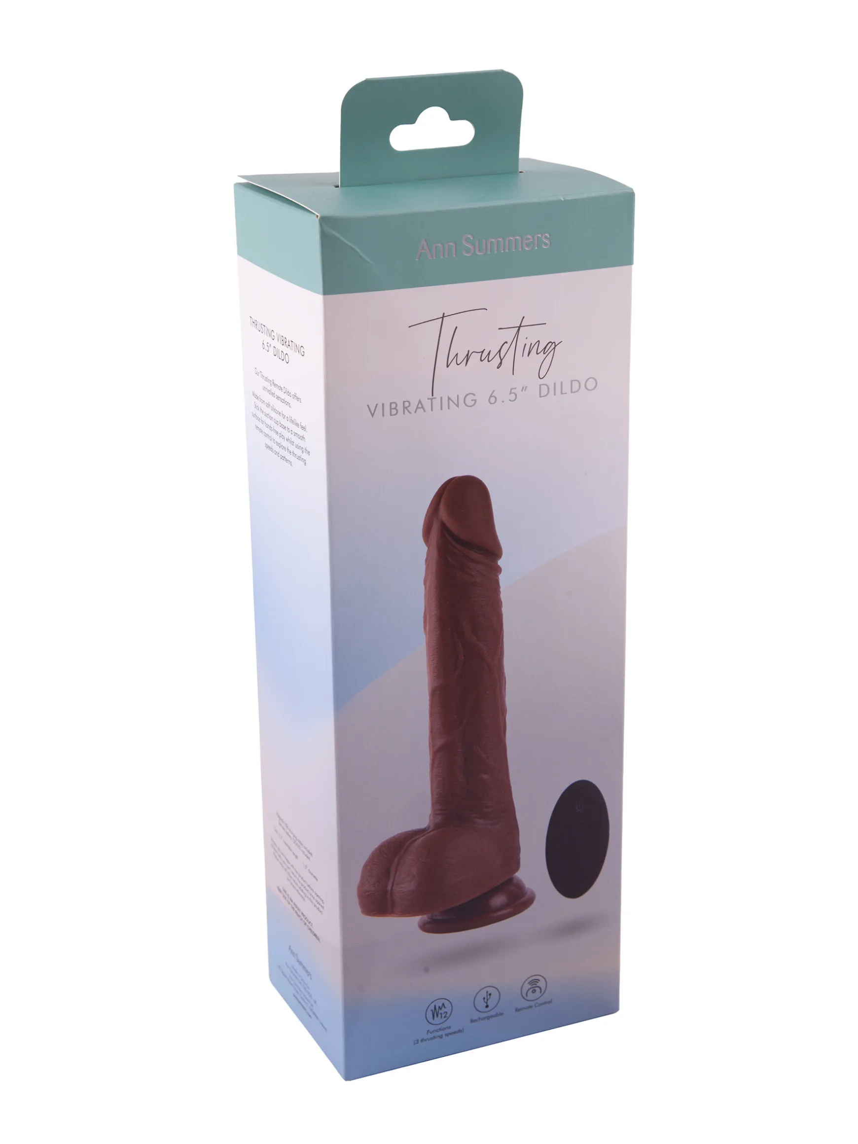 6.5 Inch Thrusting Remote Control Vibrating Dildo