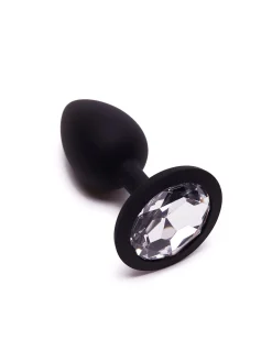 Jewelled Petite Silicone Butt Plug