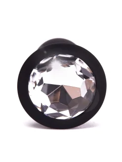 Jewelled Petite Silicone Butt Plug