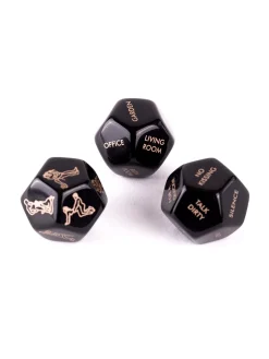 Kama Sutra Dice Sexy Game - Pack of 3