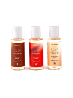 Kissable Flavoured Massage Oil 50ml Set - Pack of 3