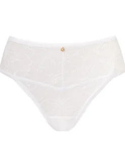 Knickerbox Alice Lace High Waisted Thong - White