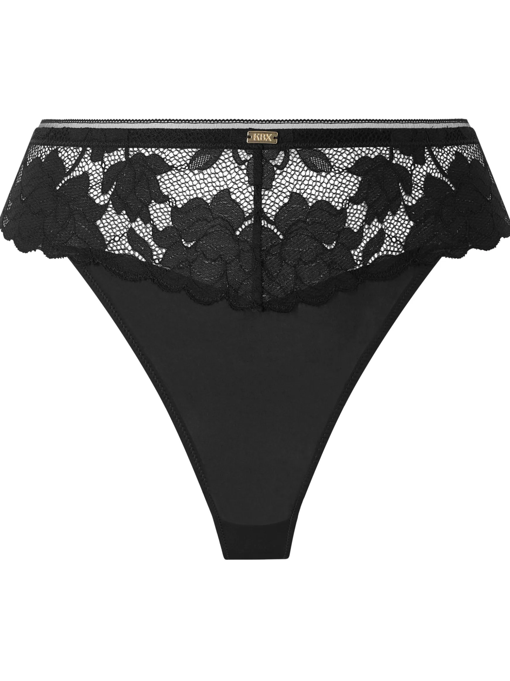 Knickerbox Dolly Lace Thong - Black