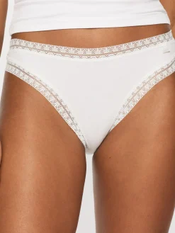 Knickerbox Geometric High Leg Brief Knickers - Pack of 3 - Navy