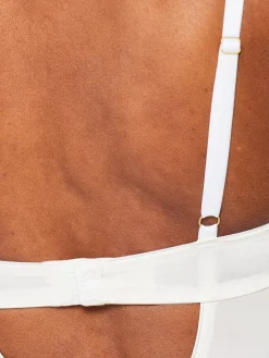 Knickerbox Harper Lace Underwired Lingerie Body - White