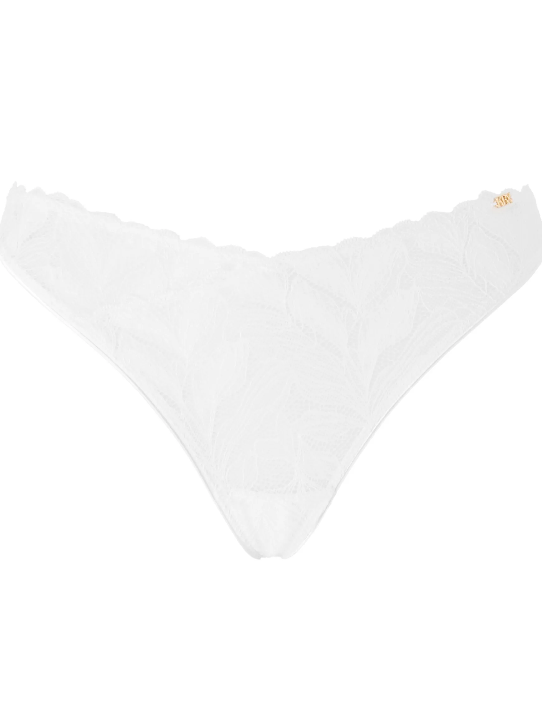 Knickerbox Harper Lace Wrap Thong - White