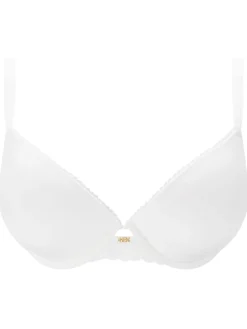 Knickerbox Harper Smooth Padded Plunge Bra - White