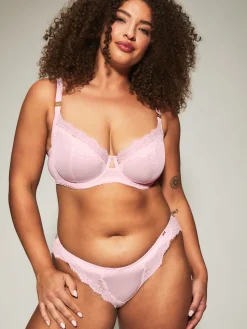 Knickerbox Josie Non Padded Balcony Bra - Light Pink
