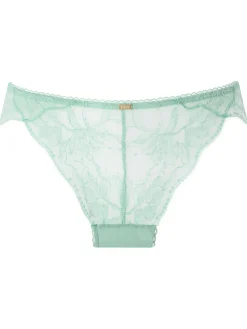 Knickerbox Nova Lace Brazilian Knickers - Mint