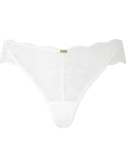 Knickerbox Nova Lace Thong - White