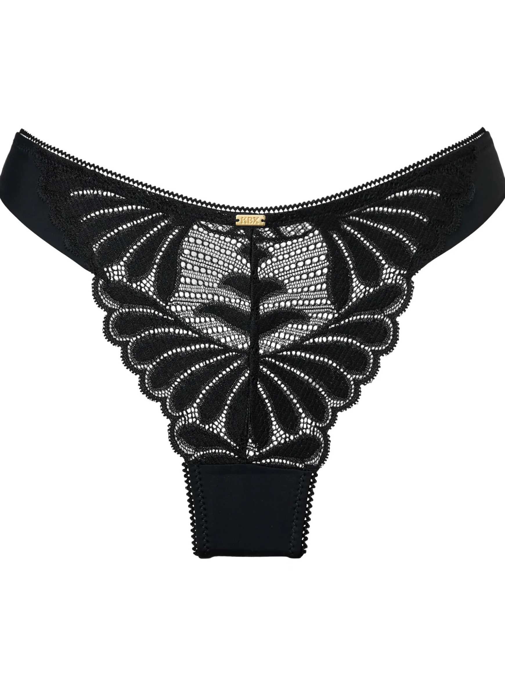 Knickerbox Olivia Lace Thong - Black