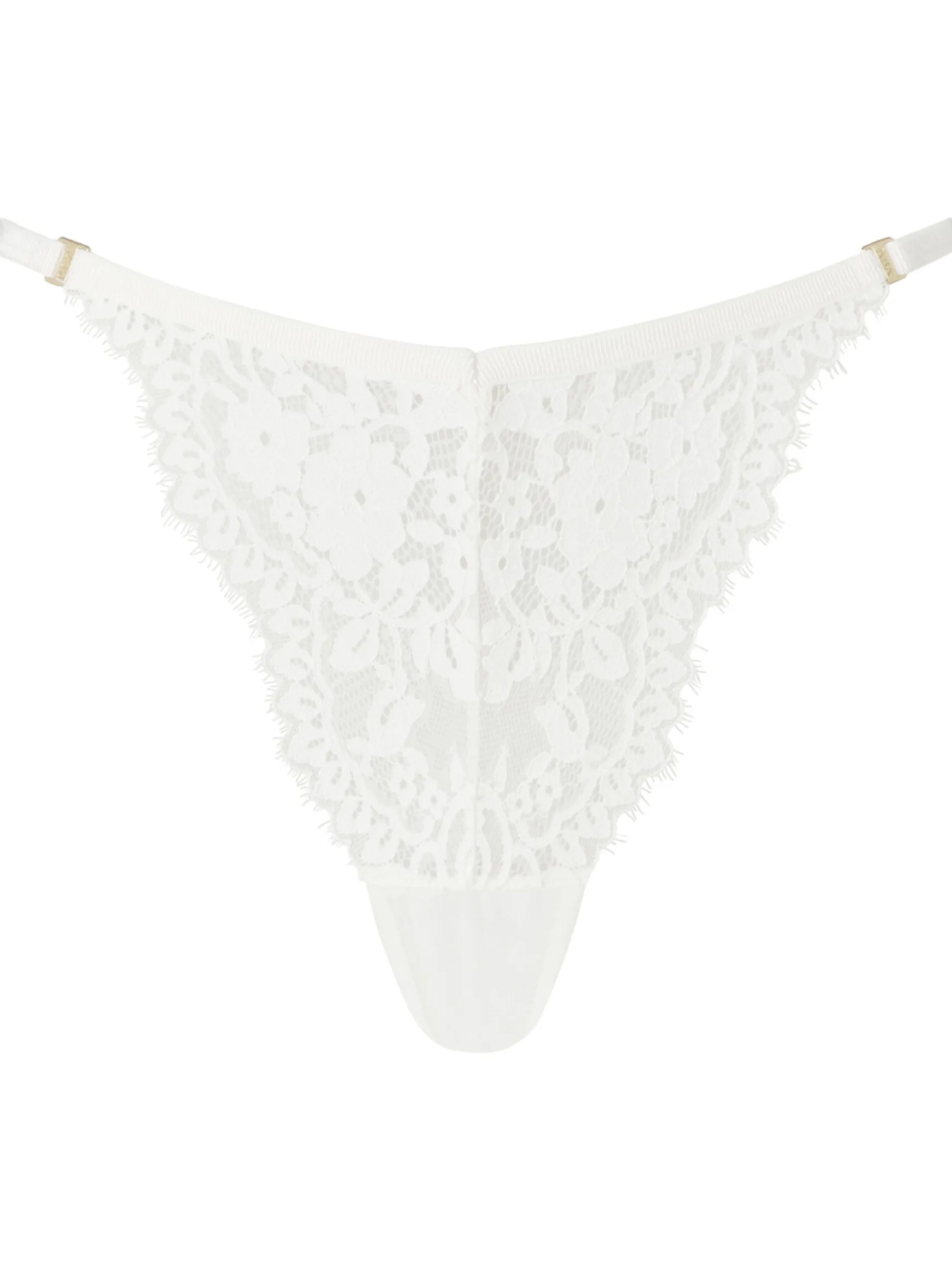 Knickerbox Renee Lace G-String - Ivory - Ivory