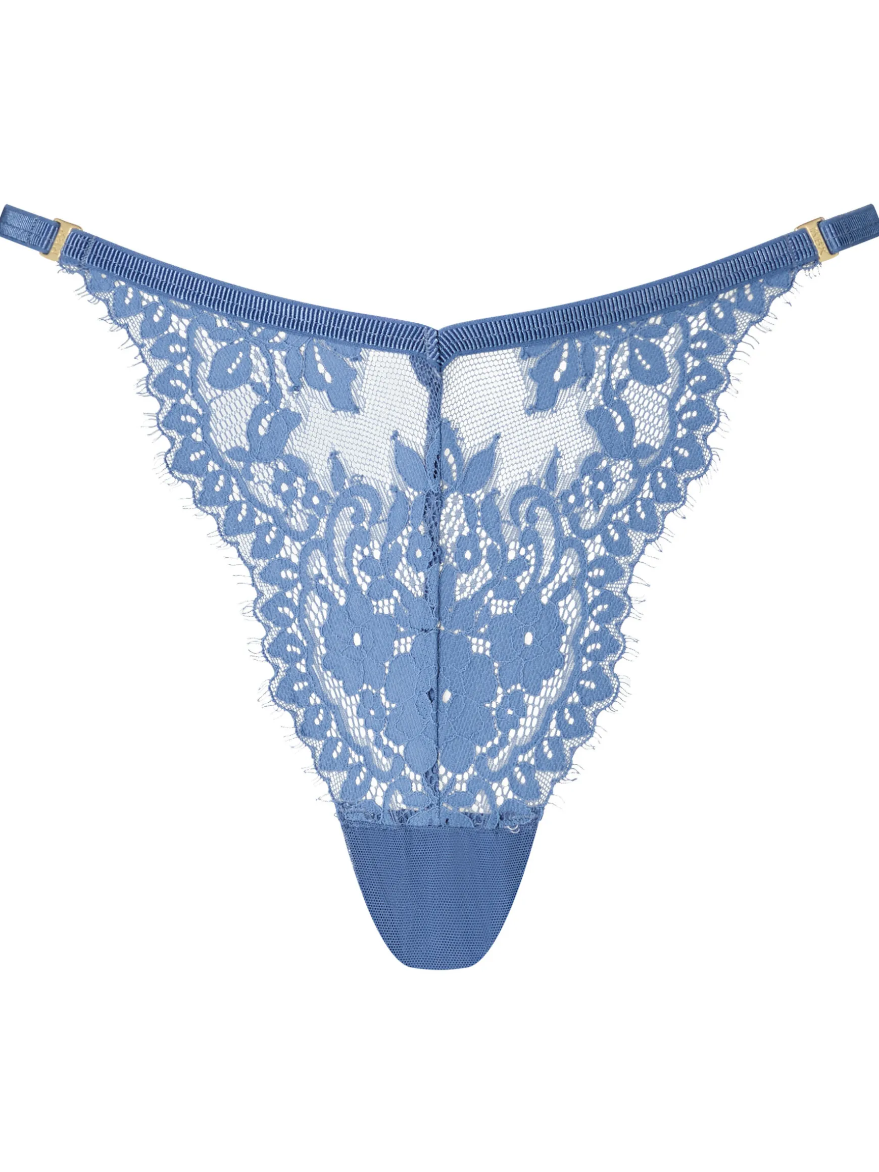 Knickerbox Renee Lace G-String - Blue